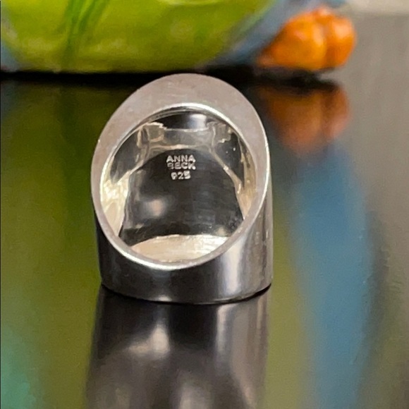 Anna Beck Sterling Silver Saddle Ring